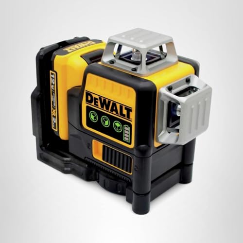 DEWALT Laser Level 360 Self Leveling, 3 Way Green Laser Leveler Tool 12V MAX with 2.0Ah Battery, Charger and Durable Carrying Case, 100 Ft, Tripod Compatible (DW089LG) thumbnail 13