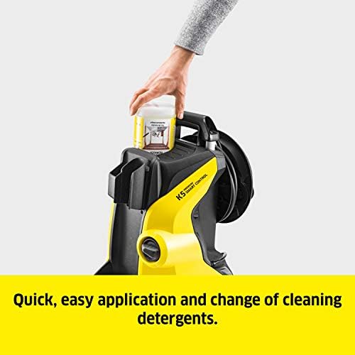 Kärcher K 5 Premium Smart Control Home high pressure washer: Innovative Bluetooth app linking - the solution for a wide range of cleaning tasks - incl. hose reel and Home-Kit