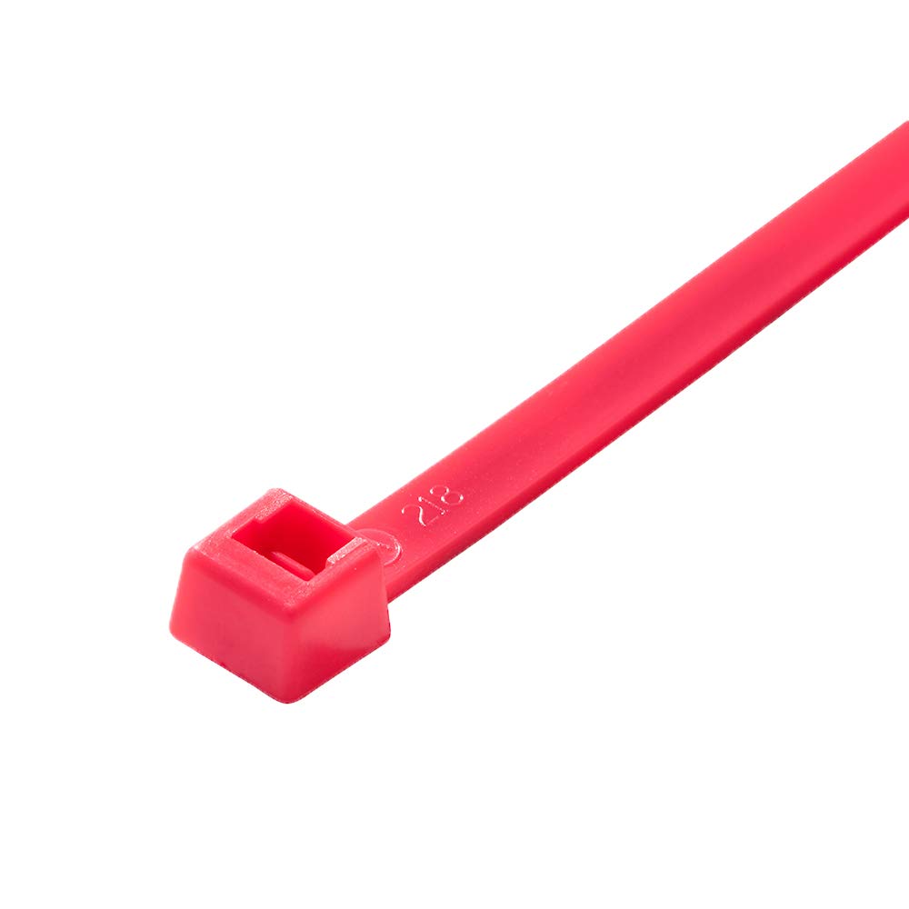 Ukcable-Ties Pink Fluorescent Cable Ties 100 Pack (300Mm X 4.8Mm)