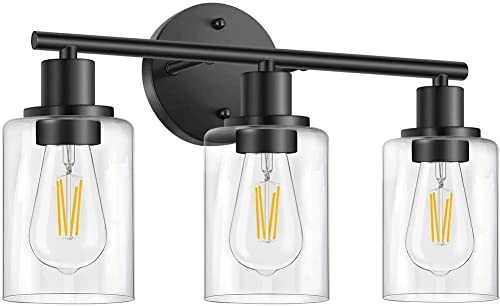 Applique rétro 3 lampes pour éclairer une coiffeuse sombre