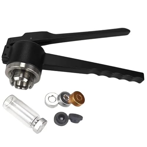 Qptgwpbzy Pure Al Capper Versatile Glass Bottle Sealer - 13Mm, 15Mm, 20Mm Hand Capping Tool(,13Mm)