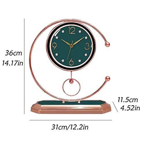 Reloj de mesa para sala de estar que soluciona rincones vacíos con lujo 3