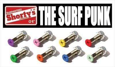Shorty's 1" Color Hardware- Surf Punk Single