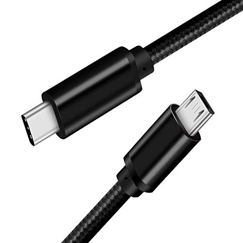 CBUS 6ft Micro USB to USB-C Cable Compatible with Sony Alpha, CyberShot RX1R II, Canon EOS M5/M6/M50, Rebel SL3/SL2/T7/8i, PowerShot G9 X, G1 X, K-S1, Panasonic LUMIX G100 ZS80, ZS70, G7, G80, G85 - Thumbnail 6