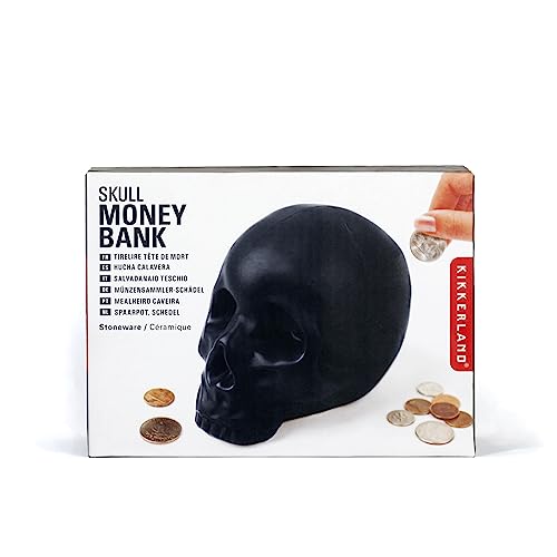 La mejor selección de Calavera coco Top 5. 38 Kikkerland - Negro Calavera 1.4 Libras
