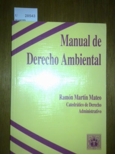 Manual de derecho ambiental