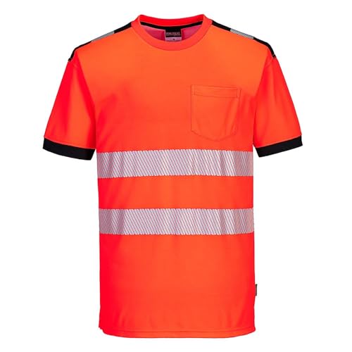 T-Shirt HV PW3 Portwest 4XL pour travailler en sécurité le jour