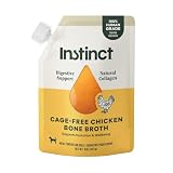 Instinct Bone Broth, Meal Topper for Dogs, Human Grade - Cage-Free Chicken, 16 oz. Pouch