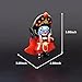 Nomfon Sichuan Opera Face Changing Doll Interactive Toys - Desktop Decoration - Palm Toys - Children's Gifts, Birthday Gifts - Suitable for All Age (Blue Lin Chong)