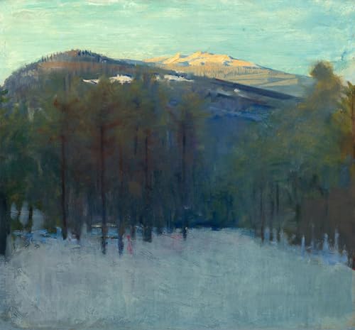Affiche Toile Mont Monadnock Abbott Handerson Thayer Impression Portrait Décoration Mural
