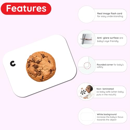 Image of Hungry Brain Small Alphabet Flash Cards for Kids Early Learning | A5 Size Flash Cards | 26 Cards | Fun Learning for Kids | Age 3 Months | Early Childhood Education