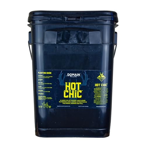 Domain Outdoor Hot Chic Food Plot Seeds for Deer, Chicory