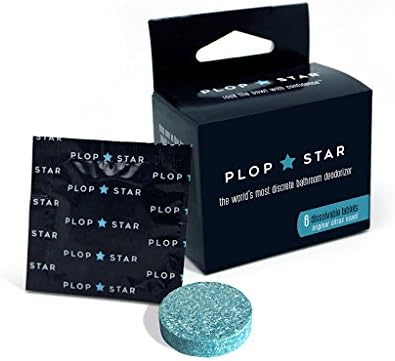 | As Seen On Shark Tank | Discreet Bathroom Deodorizer | Odor Eliminating Toilet Tablets | 6 Pack