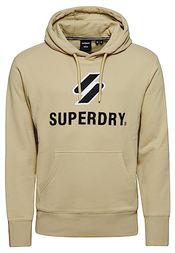 Sweat Superdry m2011894b beige pull sport coton taille S mode urbaine homme