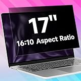 ANTOGOO V 17 Inch 1920x1200 Laptop Privacy Screen (367 * 229mm), Anti Blue Light Glare & Anti Scratch Computer Privacy Shield, Not for 17.3" with 1920x1080 Resolution Laptop