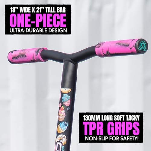 Image of Pro Stunt Trick Scooter for Kids Ages 5-12 - Lightweight Durable Freestyle Kick Scooter for Skatepark and Street - Easy Assembly - Madd Gear MG2