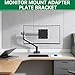 Universal VESA TV and Monitor Mount Adapter Plate Bracket,Adapter for TV from 23