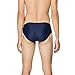 Speedo mens Swimsuit Powerflex Eco Solid Adult athletic swim briefs, Speedo Navy, 34 US