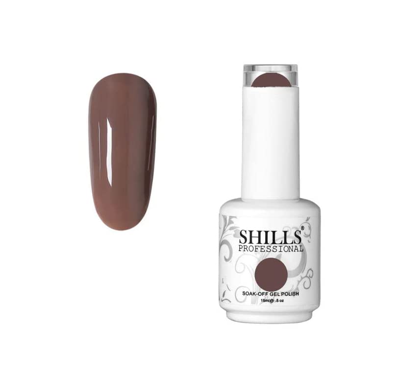 SHILLS PROFESSIONAL Uv Led Soak Off Gel Polish Brown 15 Ml, 087-picture-17