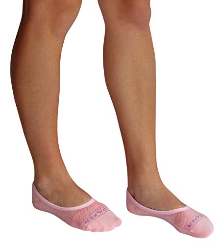 Image of ZeroSock Bamboo Viscose Ultra-Low No Show Socks (4 Pairs Per Box)