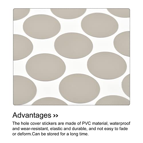 Calcomanías de PVC autoadhesivo gris para embellecer gabinetes 5