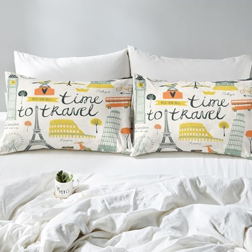 Housse de Couette Douce en Microfibre 280x240 avec Fermeture Éclair - 5