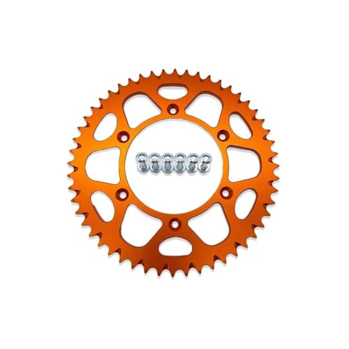 Pignon arrière 520 CNC 52T en aluminium premium pour motocross