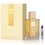 Angham Perfume Árabe Original – Eau de Parfum Oriental 100ml + Atomizador 5ml Recargable | Fragancia de Mandarina, Pimienta Rosa y Vainilla de Larga Duración.
