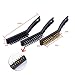Gatuida 10pcs Industrial Cleaning Brushes Set 7 Copper Wire Brush 7 Stainless Steel Wire Brush 9 Copper Wire Brush 9 Stainless Steel Wire Brush Car Groove &