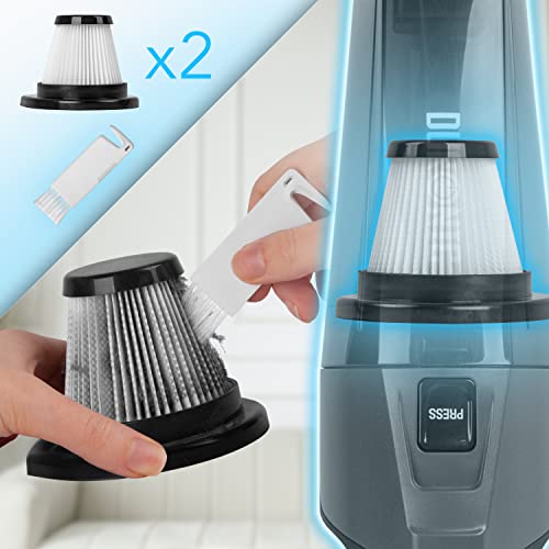 Duronic VC9 Lightweight Corded Upright Vacuum Cleaner with HEPA Filter - Image 4