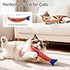 Potaroma Cat Toys Saury Fish, 3 Pack, Catnip Crinkle Sound, Soft and Durable, Interactive Kitten Kicker for Indoor Kitty Exercise 9.4 Inches for All Breeds #4