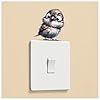 Cute Quirky Bird Vinyl Sticker Decals, Cover up Marks, Fun Multi-Purpose Decor Ideal for Toilet, Laptop, Phone, Cup & More. Weatherproof & Vibrant Childrens Gift Nursery Wall Stickers, 5 Total #1