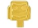 NDZ Performance Slide Cover Back Plate for Sig P320 Series 9mm .40 .357 .45 ACP, Textured Anodized Aluminum with Aspis Cut Design, Made in The USA, Sig P320 Accessories - Gold