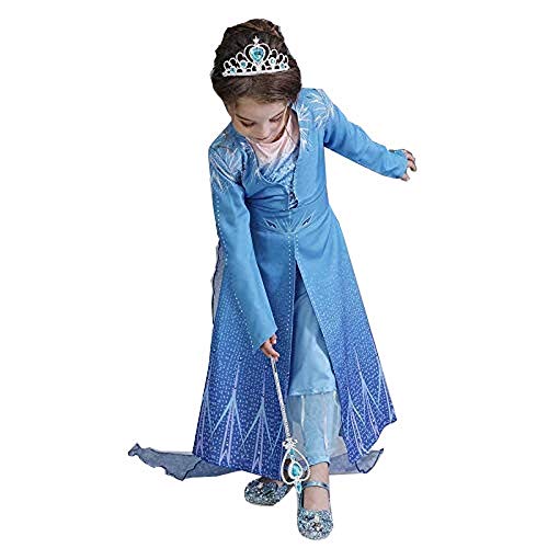 Costume bambina elsa - carnevale - travestimenti