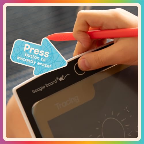 Boogie Board LCD Activity Set for Kids – Reusable Learning & Drawing Tablet with 50 ABC, 123, Tracing & Drawing Activities, Ages 3+ by Boogie Board - Used condition - Image 8