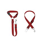 Ubrand TOPOLIUM Adjustable Pet Dog Cat Seat Belt Safety with Car Vehicle Connector,Headrest...