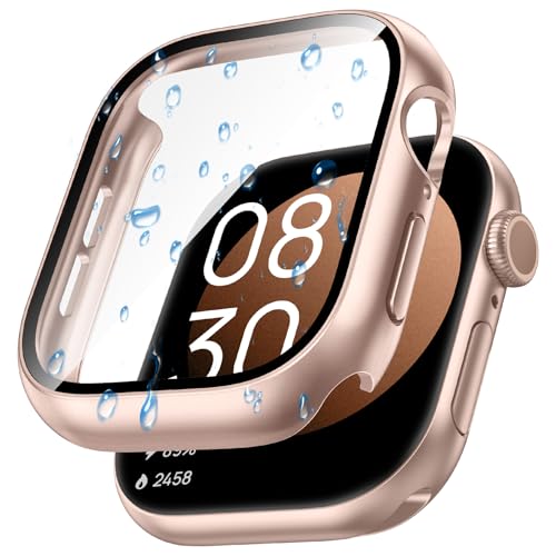 Goton Waterproof Case Compatible for Apple Watch Series 11/10 Screen Protector 42mm, Hard Bumper with Tempered Glass for iWatch 11 Cover 42 mm by Goton - Used condition - US$8.09