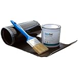 EPDM Rubber Roof Repair Kit - Suitable for Repairs to Cut or Damaged Rubber Roofing Membranes on Sheds, Garden Rooms, Home Extensions etc. (500mm x 150mm patch)