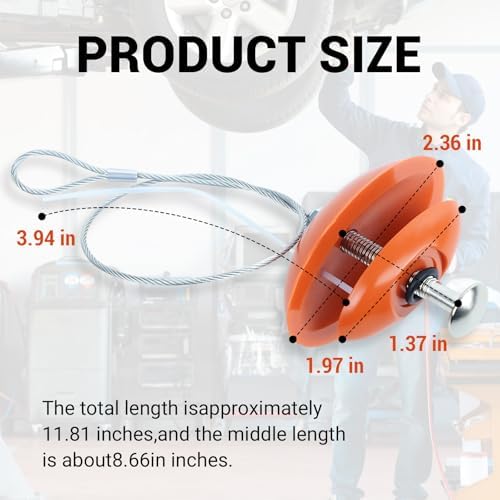 Rlcvecv 3 Pcs Sidewall Tire Repair Kit, Tire Puncture Repair Kit Portable Sidewall Emergency Repairs Tool Compatible with ATV UTV SXS Lawnmower Tractor RZR Talon KRX