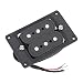 Guitar Humbucker Pickup Prewired, 3 String Pickup Input for Guitar(Black)