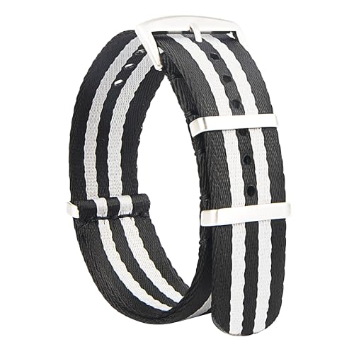 Correas NATO de Nylon. Cinturón de Seguridad. Correa de Reloj de Resistente...
