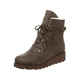 BEARPAW Women's Krista Ankle Boots, Brown Chestnut Distressed 221, 7 UK