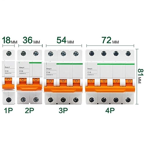EA9AN Mini disjoncteur électrique Schneider Easy9 3P 40A type C pour tableau - 2