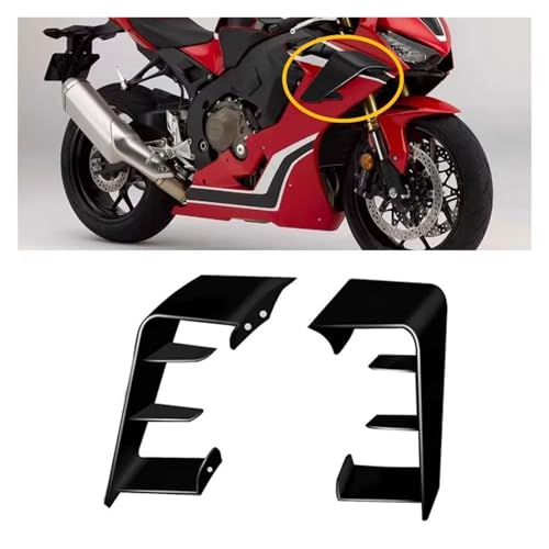 Aileron aérodynamique CBR1000RR réduit wheeling carénage fixe - 3