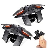 NUOBESTY 1 Set Mobile Game Triggers with Gloves Game Controllers with Charging Cable High Sensitivity Design Compatible with Smartphones Non Blocking Trigger for Enhanced Gameplay