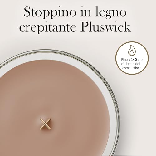WoodWick Candela profumata | Candela a clessidra grande | Cashmere | Regali perfetti per donne - Immagine 4
