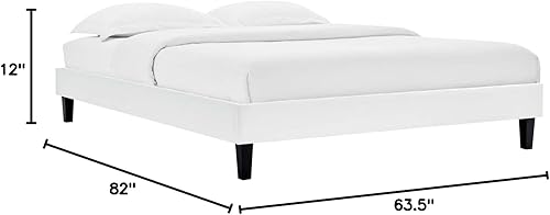 Vista 63 de Modway Plataforma Reign, completa, menta