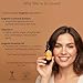 Organic Turmeric & Vitamin C Face Oil for Dark Spots Brightening Age Defying for Fine Lines & Wrinkles Moisturizing Hydrating Serum Natural Anti Aging 1 Oz Beauty Glow