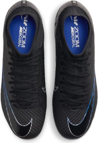 Nike Mercurial Superfly 9 Academy Mens DJ5625-040 (Black/Chrome-H), Size 133