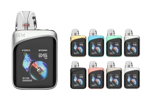 [EF Caliburn G4 Pro Koko |bh 2000mAh 3ml ő35W 2.0C` HD ^b`XN[ JX^}CY\ UI dq^oR Vape (xCvohZbg) (Mirror Silver)
